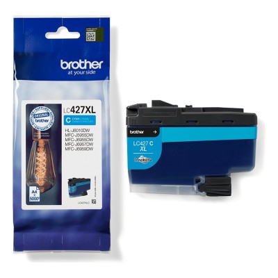 Cartus Cerneala Brother LC427XLC Cyan 5000 pagini XL Cartus Cerneala Brother LC427XLC Cyan 5000 pagini XL