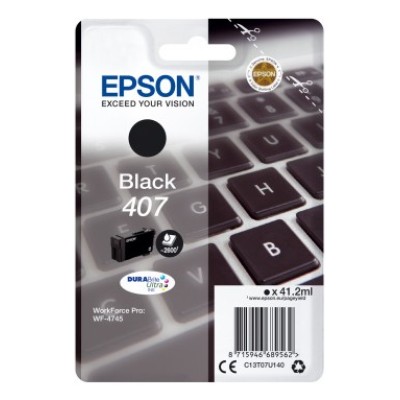 Cartus Cerneala Epson 407 Negru 41.2ml/2900 pagini XL