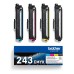 Toner laser color Brother TN-243CMYK Multipack CMYK, 4.000 pagini, Multipack Toner laser color Brother TN-243CMYK Multipack CMYK, 4.000 pagini, Multipack