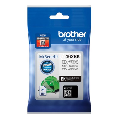 Cartus Cerneala Brother LC462BK Negru 550 pagini