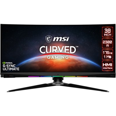 Monitor MSI Optix MEG381CQR Plus 37.5 inch, 3840 x 1600 px, IPS, 175 Hz, Curbat, Gaming Monitor MSI Optix MEG381CQR Plus 37.5 inch, 3840 x 1600 px, IPS, 175 Hz, Curbat, Gaming