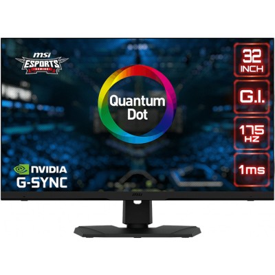 Monitor MSI Optix MPG321QRF QD 32 inch, 2560 x 1440 px, IPS, 175 Hz, Gaming