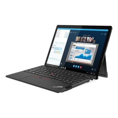 Laptop Lenovo ThinkPad X12 Detachable 2-in-1 cu procesor Intel Core i7-1160G7 până la 4.4GHz, 12.3