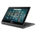 Laptop Asus Chromebook Flip CR1 (CR1100) 2-in-1 cu procesor Intel Celeron N4500 până la 2.8GHz, 11.6