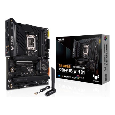Placa de baza ASUS TUF Z790-PLUS WIFI D4, Intel Z790, LGA 1700, ATX, DDR4