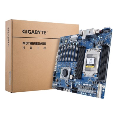 Placa de baza Gigabyte MC62-G40, AMD WRX80, sWRX8, SSI CEB, DDR4, 10GbE