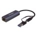 Placa de retea D-Link Ethernet 2.5GbE, USB (USB-C/USB-A)