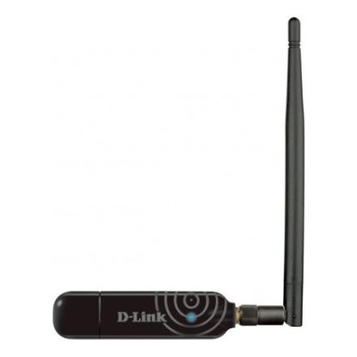 Placa de retea D-Link Wireless, Wi-Fi 4 (802.11n) 300 Mbps, USB