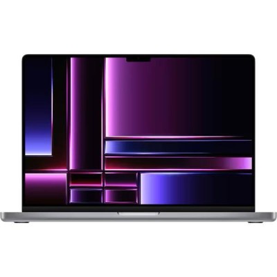 Laptop Apple MBP 16 M2-M12/38/16/64GB/8TB INT GY cu procesor Apple M2 Max, 16.2