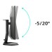 Monitor Philips 27M1N3200VS/00 27 inch, 1920 x 1080 px, VA, 165 Hz, Gaming