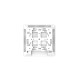 Access Point Tenda W66AP interior, Wi-Fi 5 Dual Band 1750 Mbps, PoE