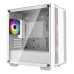 Carcasa DeepCool CC360 WH ARGB Mid Tower, tempered glass, Alb Carcasa DeepCool CC360 WH ARGB Mid Tower, tempered glass, Alb