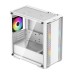 Carcasa DeepCool CC360 WH ARGB Mid Tower, tempered glass, Alb