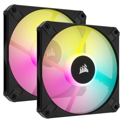Ventilator carcasa Corsair iCUE AF120 RGB SLIM 120mm, Slim, PWM, RGB Ventilator carcasa Corsair iCUE AF120 RGB SLIM 120mm, Slim, PWM, RGB