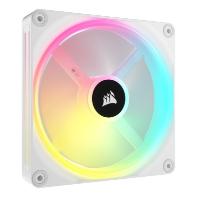 Ventilator carcasa Corsair iCUE LINK QX140 RGB 140mm, PWM, RGB, Alb Ventilator carcasa Corsair iCUE LINK QX140 RGB 140mm, PWM, RGB, Alb
