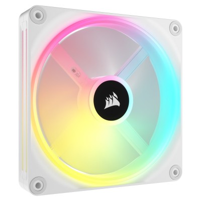 Ventilator carcasa Corsair iCUE LINK QX140 RGB 140mm, PWM, RGB, Alb Ventilator carcasa Corsair iCUE LINK QX140 RGB 140mm, PWM, RGB, Alb