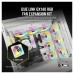 Ventilator carcasa Corsair iCUE LINK QX140 RGB 140mm, PWM, RGB, Alb Ventilator carcasa Corsair iCUE LINK QX140 RGB 140mm, PWM, RGB, Alb