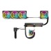 Ventilator carcasa Corsair iCUE LINK QX140 RGB 140mm, PWM, RGB, Alb Ventilator carcasa Corsair iCUE LINK QX140 RGB 140mm, PWM, RGB, Alb