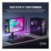 Ventilator carcasa Corsair iCUE LINK QX140 RGB 140mm, PWM, RGB, Alb Ventilator carcasa Corsair iCUE LINK QX140 RGB 140mm, PWM, RGB, Alb