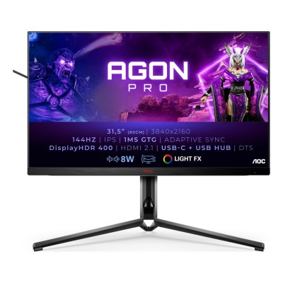 Monitor AOC AG324UX 31.5 inch, 3840 x 2160 px, IPS, 144 Hz, Gaming Monitor AOC AG324UX 31.5 inch, 3840 x 2160 px, IPS, 144 Hz, Gaming