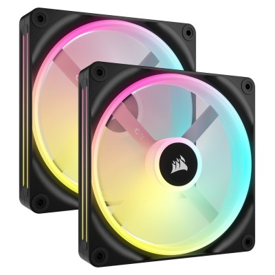 Ventilator carcasa Corsair iCUE LINK QX140 RGB 140mm, PWM, RGB, pachet x2 Ventilator carcasa Corsair iCUE LINK QX140 RGB 140mm, PWM, RGB, pachet x2