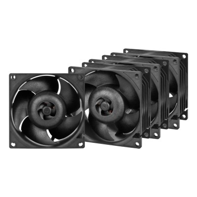 Ventilator carcasa Arctic S8038-7K 80mm, PWM, pachet x4