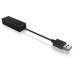 Placa de retea ICY BOX Ethernet Gigabit, USB 3.2 (Gen 1)