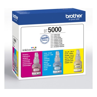 Cartus Cerneala Brother BT5000 Tricolor 48.8ml/5000 pagini Multipack