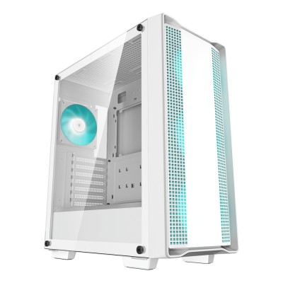 Carcasa DeepCool CC560 WH V2 Mid Tower, tempered glass, Alb