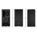 Carcasa be quiet! PURE BASE 600 Mid Tower, argintiu