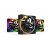 Ventilator carcasa be quiet! LIGHT WINGS 120mm, PWM, ARGB, pachet x3