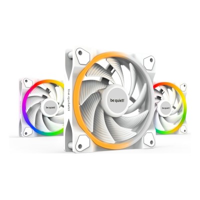 Ventilator carcasa be quiet! LIGHT WINGS White 120mm, PWM, ARGB, Alb, pachet x3 Ventilator carcasa be quiet! LIGHT WINGS White 120mm, PWM, ARGB, Alb, pachet x3