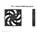 Ventilator carcasa be quiet! SILENT WINGS 4 PWM hs 140mm, PWM