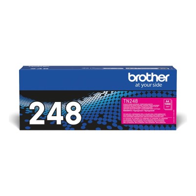 Toner laser color Brother TN-248M Magenta, 1000 pagini Toner laser color Brother TN-248M Magenta, 1000 pagini