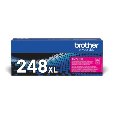 Toner laser color Brother TN-248XLM Magenta (XL), 2300 pagini Toner laser color Brother TN-248XLM Magenta (XL), 2300 pagini
