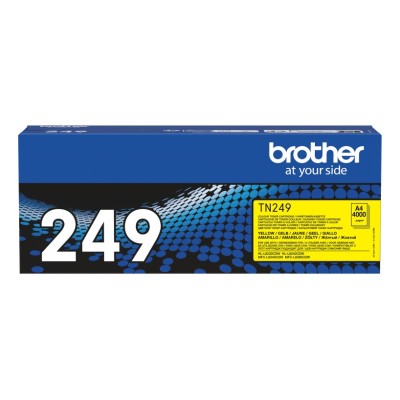 Toner laser color Brother TN-249Y Galben (XL), 4.000 pagini