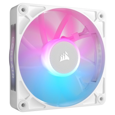 Ventilator carcasa Corsair iCUE LINK RX120 RGB 120mm, PWM, RGB, Alb Ventilator carcasa Corsair iCUE LINK RX120 RGB 120mm, PWM, RGB, Alb