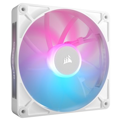 Ventilator carcasa Corsair iCUE LINK RX140 RGB 140mm, PWM, RGB, Alb Ventilator carcasa Corsair iCUE LINK RX140 RGB 140mm, PWM, RGB, Alb