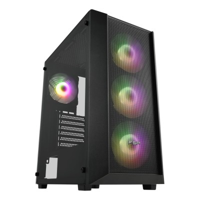 Carcasa Fortron CMT218 Mid Tower, tempered glass