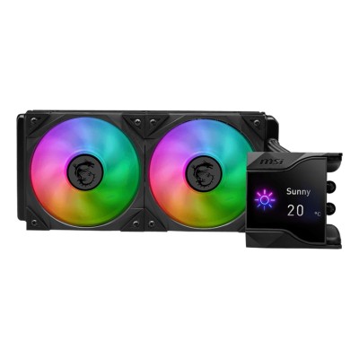 Cooler CPU MSI MPG CORELIQUID D240, 2x120mm, ARGB