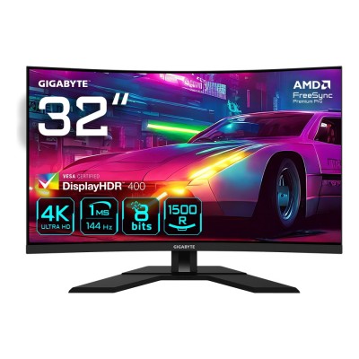 Monitor Gigabyte M32UC 31.5 inch, 3840 x 2160 px, IPS, 144 Hz, Curbat, Gaming