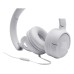 Casti JBL JBLT500WHT Over-ear, cu fir, cu microfon Casti JBL JBLT500WHT Over-ear, cu fir, cu microfon