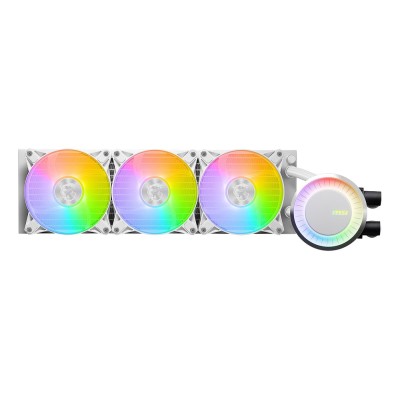 Cooler CPU MSI MAG CORELIQUID E360 WHITE, 3x120mm, ARGB