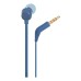Casti JBL JBLT110BLU In-ear, cu fir, microfon in-line Casti JBL JBLT110BLU In-ear, cu fir, microfon in-line