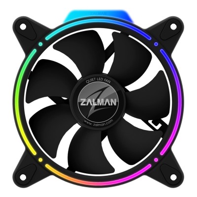 Ventilator carcasa Zalman 120mm, Non-PWM, RGB Ventilator carcasa Zalman 120mm, Non-PWM, RGB