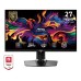 Monitor MSI MAG 271QPX QD-OLED E2 27 inch, 2560 x 1440 px, OLED, 240 Hz, Gaming Monitor MSI MAG 271QPX QD-OLED E2 27 inch, 2560 x 1440 px, OLED, 240 Hz, Gaming