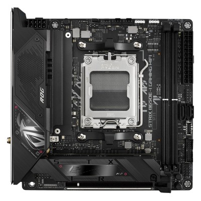 Placa de baza ASUS ROG STRIX B650E-I GAMING WIFI, AMD B650, AM5, mini-ITX, DDR5, Wi-Fi 6E Placa de baza ASUS ROG STRIX B650E-I GAMING WIFI, AMD B650, AM5, mini-ITX, DDR5, Wi-Fi 6E