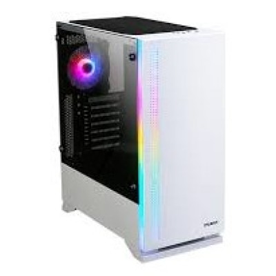 Carcasa Zalman S5 Mid Tower, tempered glass, Alb