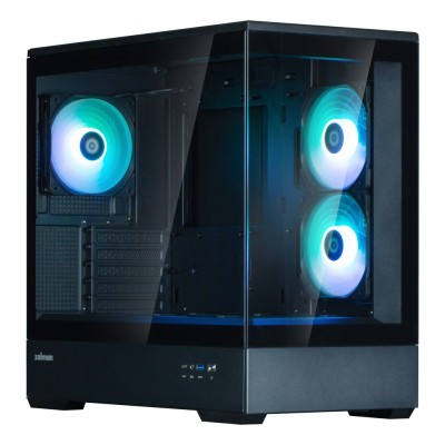 Carcasa Zalman P30 v2 Mini Tower, tempered glass