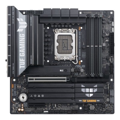 Placa de baza ASUS TUF GAMING B860M-PLUS WIFI, Intel B860, LGA 1851, mATX, DDR5, Wi-Fi 7